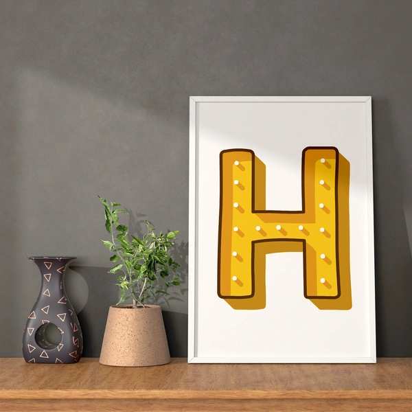  White Frame