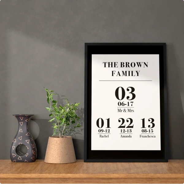 Black Frame And Mount