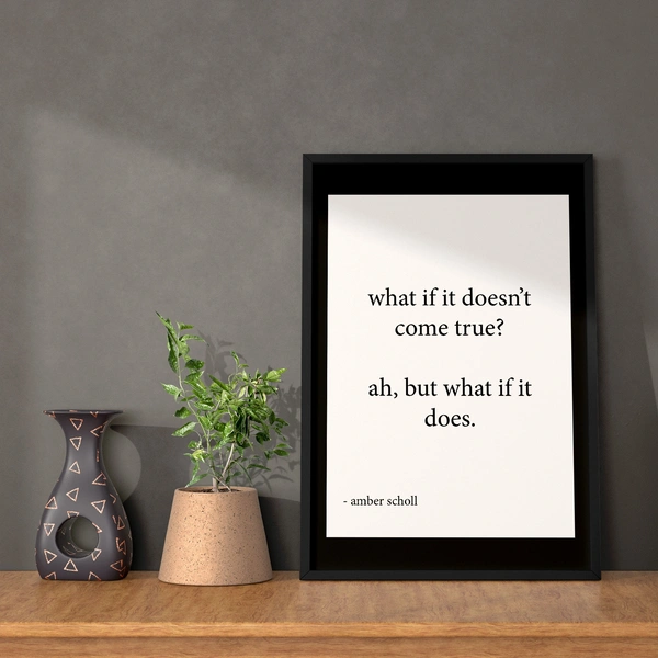  Black Mount And Frame