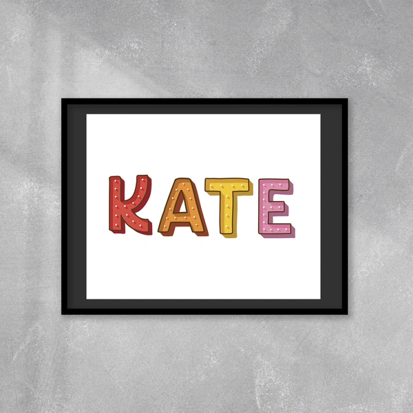  Black Mount And Frame