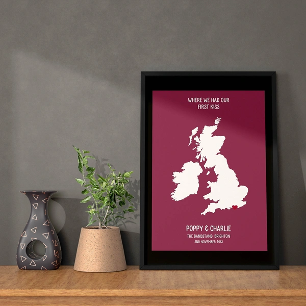  Black Mount And Frame