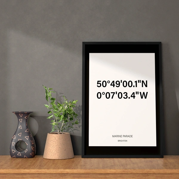  Black Mount Frame