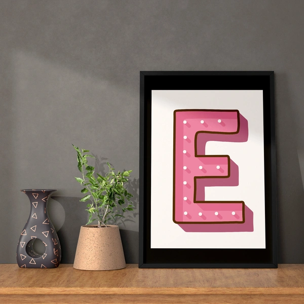  Black Mount And Frame