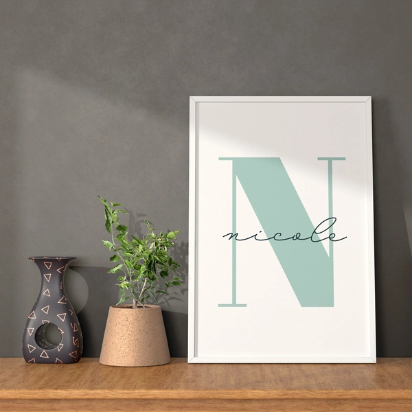  White Frame
