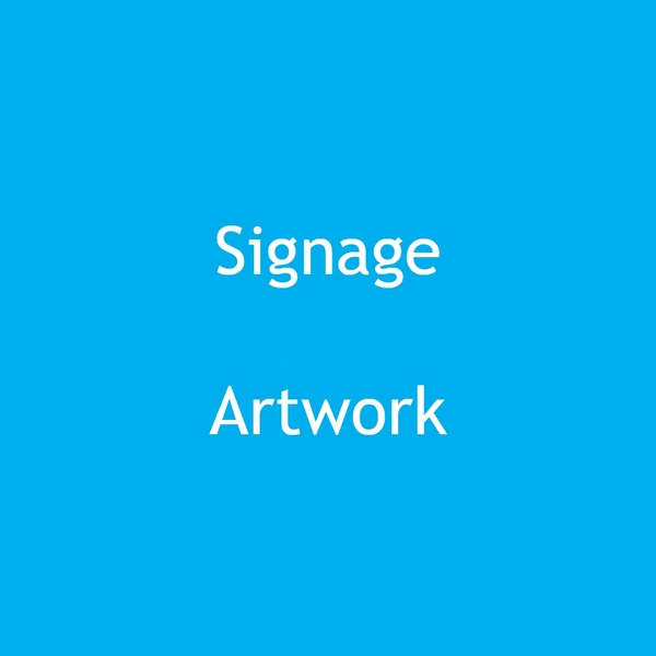  Signage Artwork