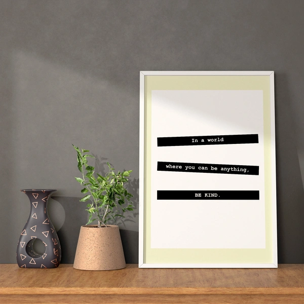  White Frame Ivory Mount Strips