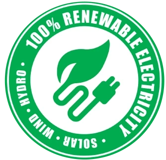  100 -  Renewable Logo