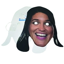  Face Mask With Elsatic Front And Back